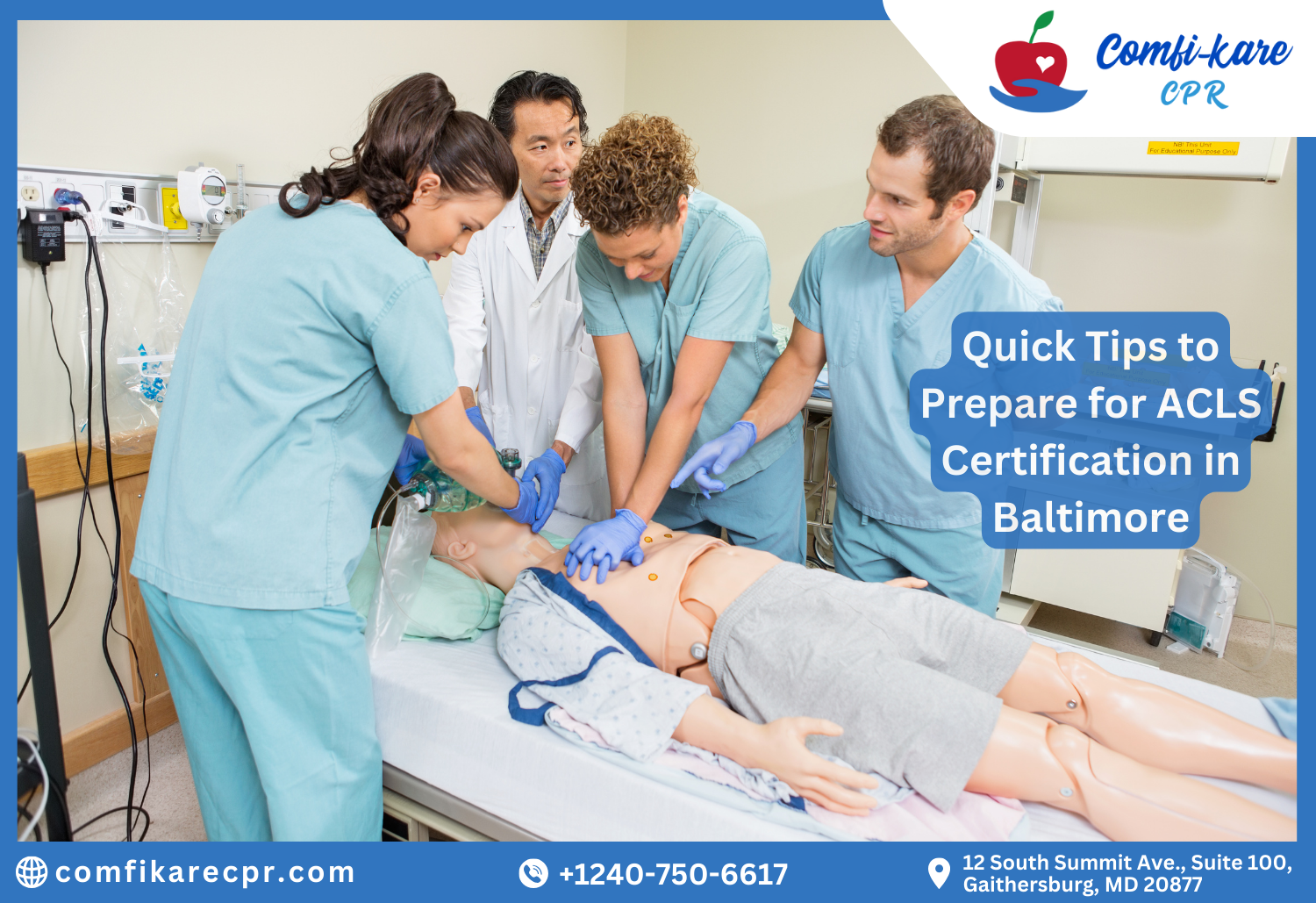 Quick Tips to Prepare for ACLS Certification in Baltimore MD